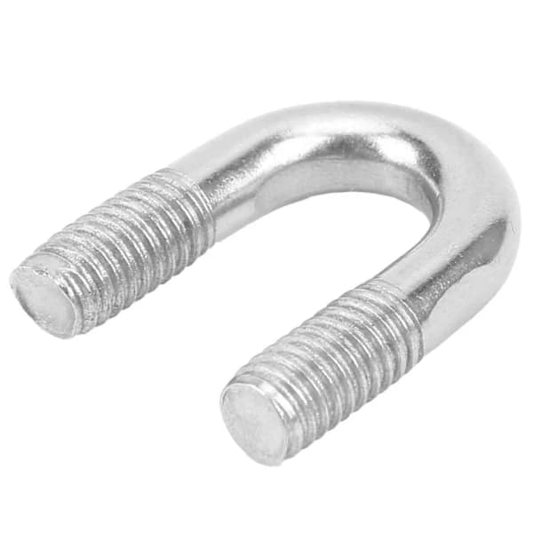 /EA/304 Rustfrit Stål U-Bolt Sæt - 50 stk, M6x8 U-Formet Agterøje Fastgørelsestilbehør Udskiftning