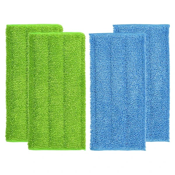 /EA/4 stk. Swiffer Flat Mopp Klut Mikrofiber Mopp Klut Erstatning Mopp