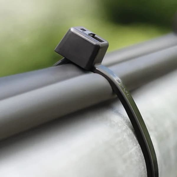 /EA/Store kabelbindere 500 mm x 7,6 mm, kabelbindere, stor nylonkabel