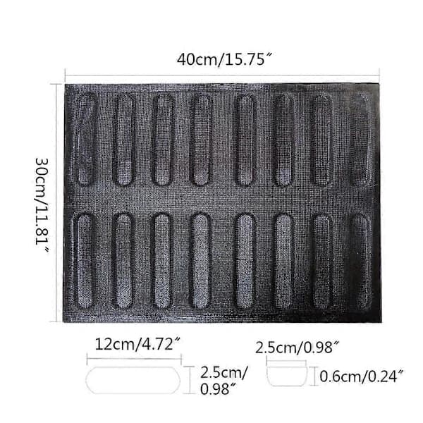 /EA/Silikone Brødforme Non-Stick Bageplader 16 Limpabrødforme Bager