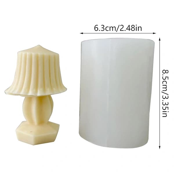 /EA/Silikonlysform for bordlampe, for håndlagde lys