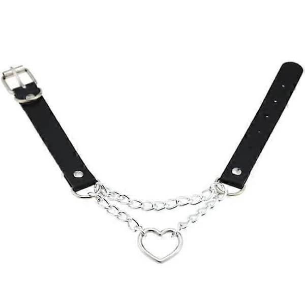 /EA/Choker - Sydän - Ketju - Musta Musta