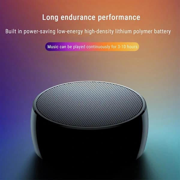 /EA/ Kannettava Bluetooth-kaiutin Bluetooth 5.0 Myös AUX-kaapeli