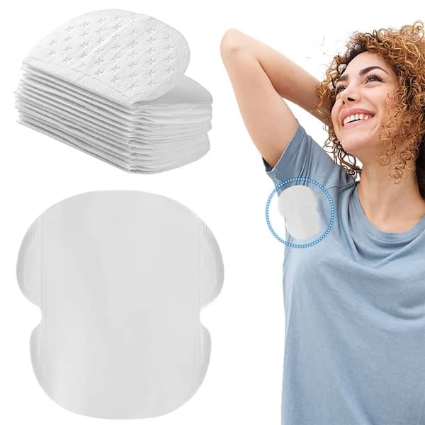 /EA/80 stk. Antiperspirant Pads Usynlige Armhule Sved Pads Comf