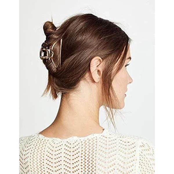 /EA/4-pack Halkfria Metallhårklämmor för Hårstyling