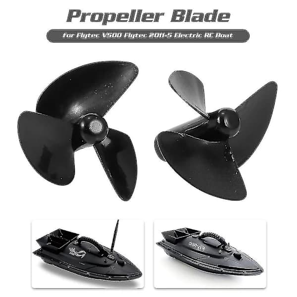 /EA/2 stk. 3-bladet propel til Flytec V500 Flytec 2011-5 elektrisk RC-båd-max