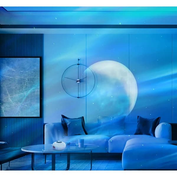 /EA/Stjerneprojektor Aurora Borealis Stjernehimmel Lys Fuld af Stjerner Blu