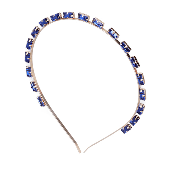 /EA/Strass Hårbånd Premium Materiale Høy Holdbarhet Komfortabelt Elastisk Dame Hårbånd Mørkeblå CHT-715