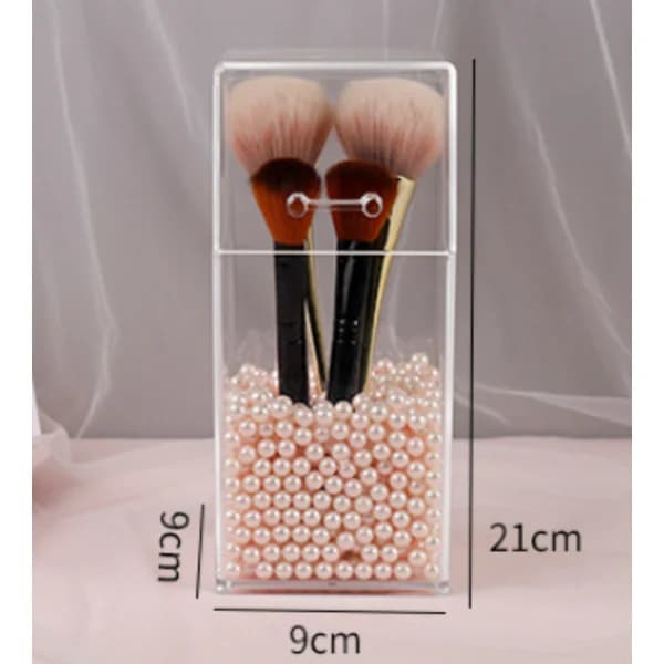 /EA/##/Børsteorganisator, Akryl Opbevaringsboks Makeupbørsteholder Makeupbørste##/