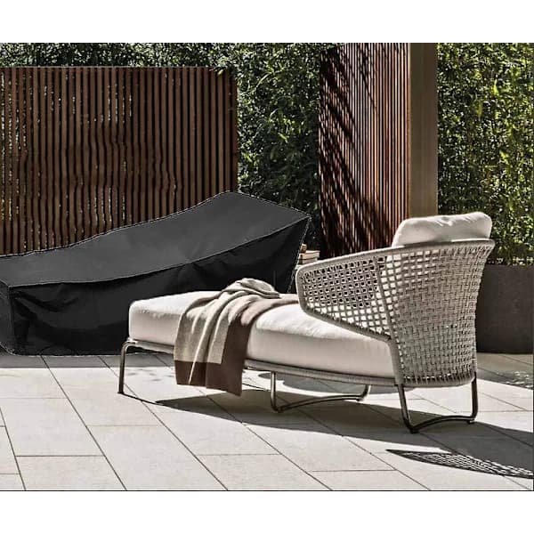 /EA/ASelected Solstolsovertræk, 210D Polyester Vandtæt Støvtæt Foldbart Solstolsovertræk - 210x 75 x 80 CM