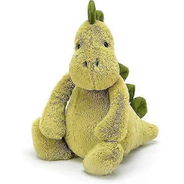 /EA/Bashful Dino - Kæledyr, Medium 30 cm Dinosaur Plyslegetøj, Klassisk Gave til Børn Medium 30cm