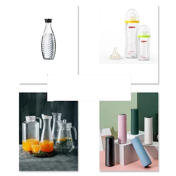 /EA/3-delt sæt, sutteflaskebørste, bomuldsgarnsbørste, sutteflaske