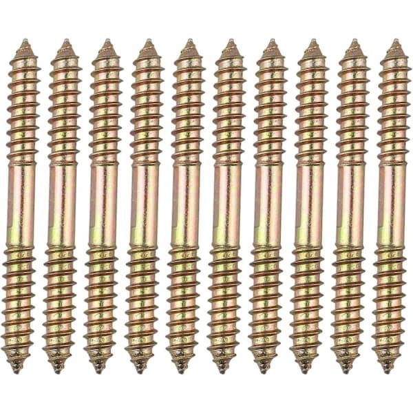 /EA/10 X Møbelfiksering Dobbeltendet Møbelbolt - M8 X 80 Mm