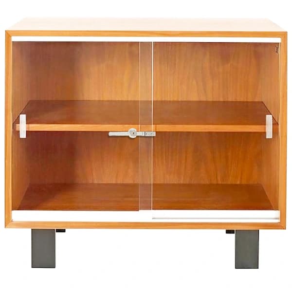 /EA/2 stk. Sølv Nem Installation Glasdisplay Vitrineskab Slide L
