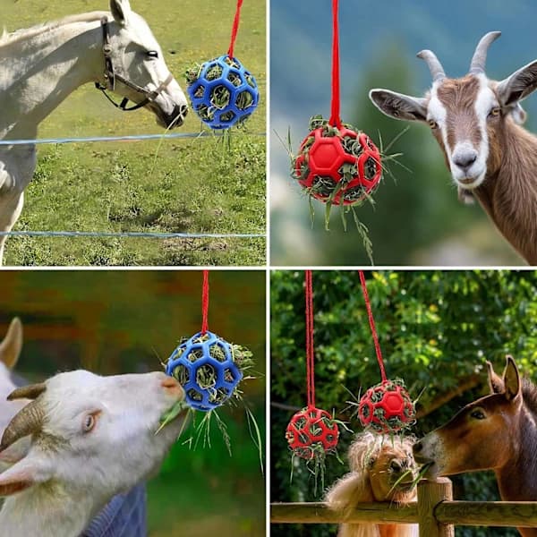 /EA/Häst Hö Foder Hästgodisboll Hängande Leksak Matningsboll Hästar Get Foderboll Foderhästar 810