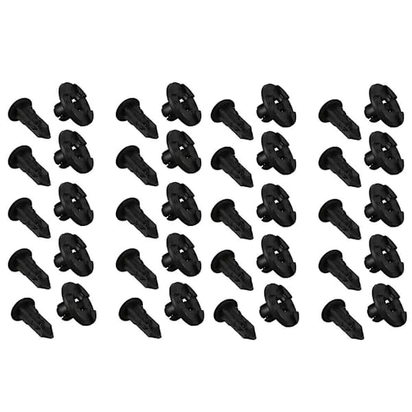 /EA/20 X Plast Fästklämma 8mm För-max