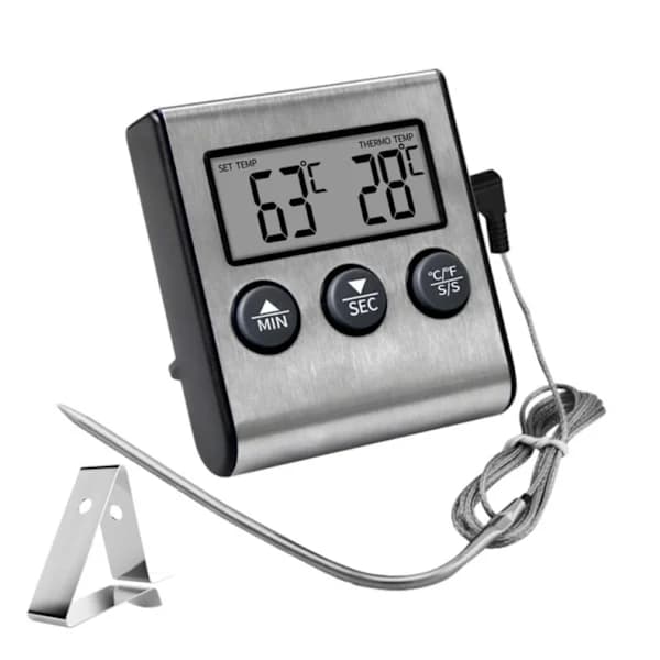 /EA/BBQ-låda makroner temporisering gaffel socker termometer sond