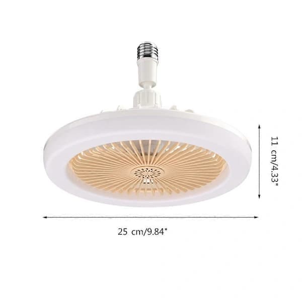 /EA/2-i-1 Design 30W 3 Tilstande Elektrisk Ventilator med Aromaterapi Tabletter Hjemmelampe Ventilator