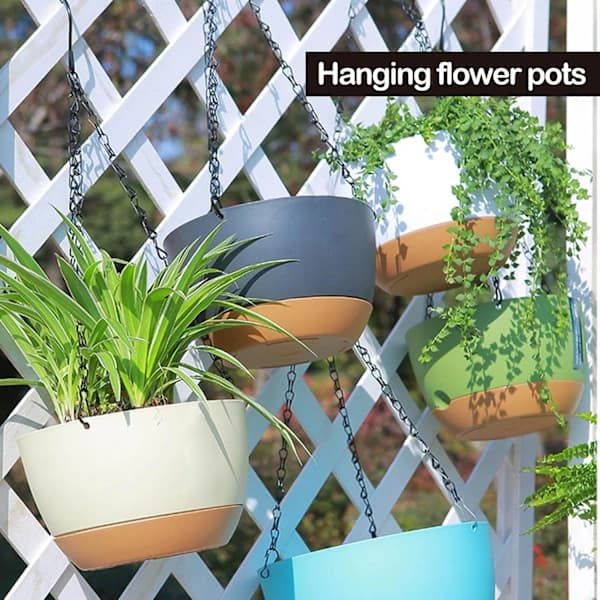 /EA/ 2 stk. 24 cm Sorte Hængekæder til Fuglefoderautomater, Plantekasser, Lanterner, Talgkugleholdere, Vindspil, Skilte og Ornamenter
