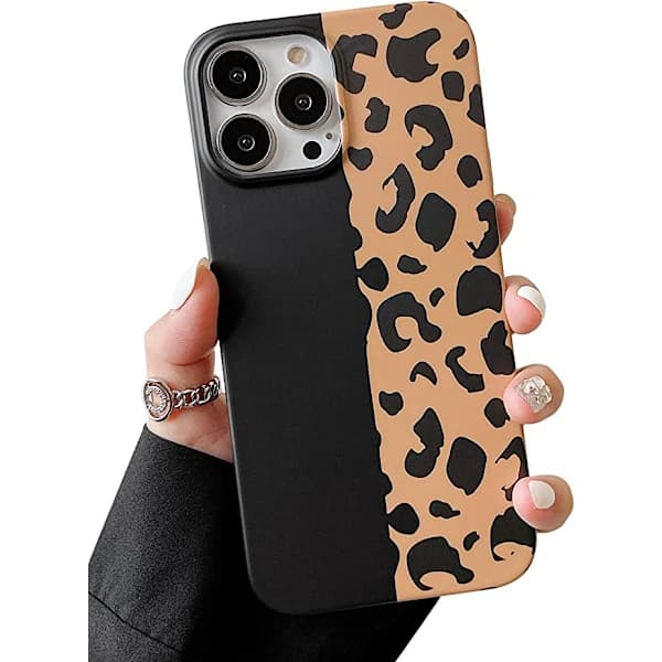 /EA/Kompatibel med iPhone 13pro Skal Söt, Leopard Skyddande