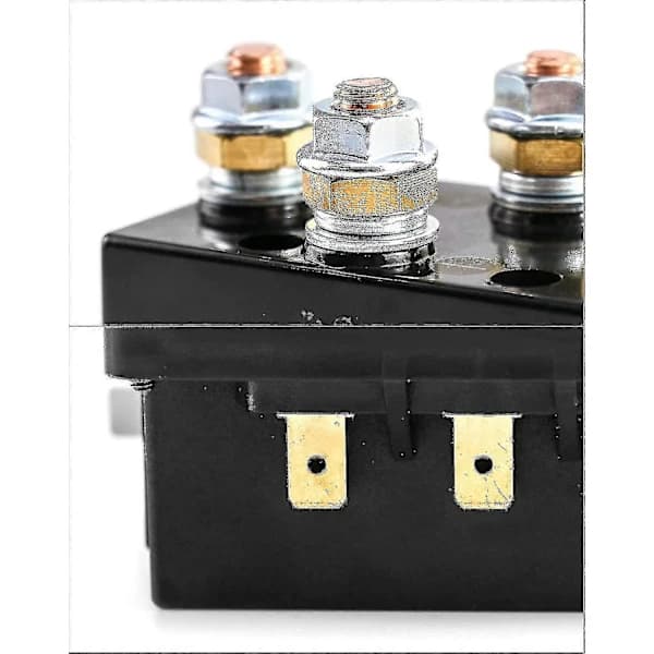 Solenoiderelæ, 12v 500a Spilrelæ Solenoid Erstatningskontaktor