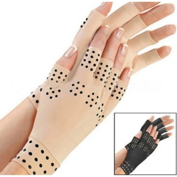 /EA/2 par TV magnetiska terapi halvfingerhandskar