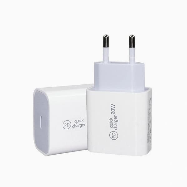 /EA/Ladeadapter til iPhone 15/16 – Kompakt Hurtigopladning
