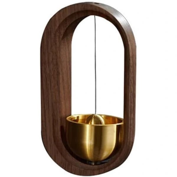 /EA/Dörrklocka, Entrélarm, Dörrklocka, Ljusa Dekorativa Klockor, Trä