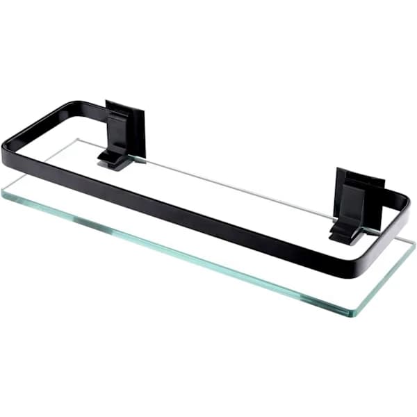 /EA/##/Klar Glas Badevægshylde, Badehylde, Badeværelsesbruser##/
