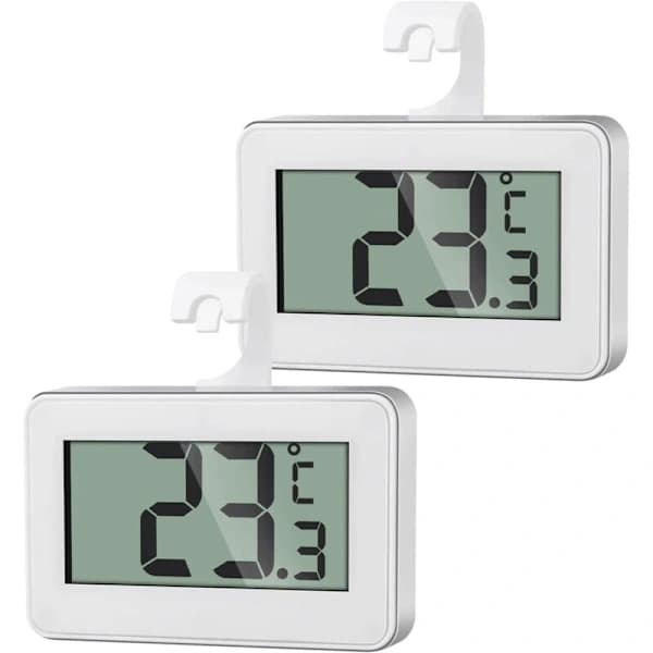 /EA/Mini Digitalt Termometer, Frysetermometer, Digitalt Kjøleskapstermometer