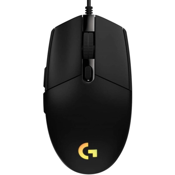 Gaming Mouse G102 Mouse for destrimani ottico 6 pulsanti cablato USB nero svart