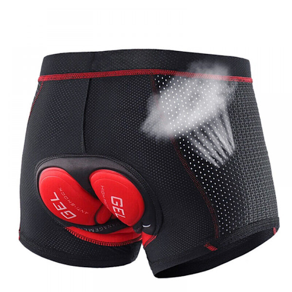 Cykeltights för män 5D Gel Vadderade Underkläder MTB Mountainbike Cykelshorts M