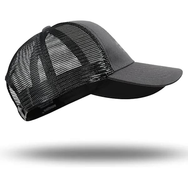 /EA/Baseballkasket til mænd og kvinder - Åndbart mesh på siden, justerbar pasform