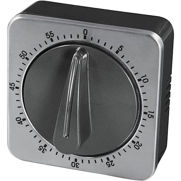 /EA/Mekanisk køkkenur med timerfunktion, timeglas