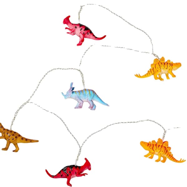 /EA/Dinosaur LED-lyslenke Dinosaur Romdekor for Gutter Dinosaur