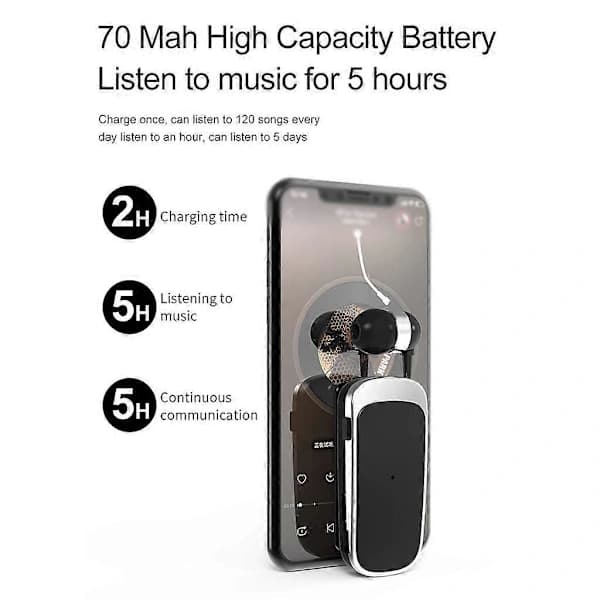 /EA/Mini Headset True Wireless Ørepropper In-ear Gaming Hodetelefoner Støyreduksjon