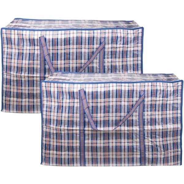 /EA/2-pack förvaringsväska, stor kapacitet klädförvaringsväska flyttväskor