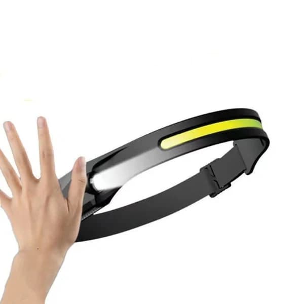 LED Multifunktionel Bevægelsessensor Opladbar Pandelampe