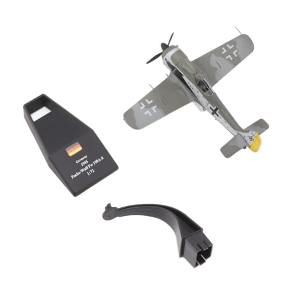 /EA/1:72 Diecast stridsflygplanssimulering Legering metall stridsflygplansmodell med stativ