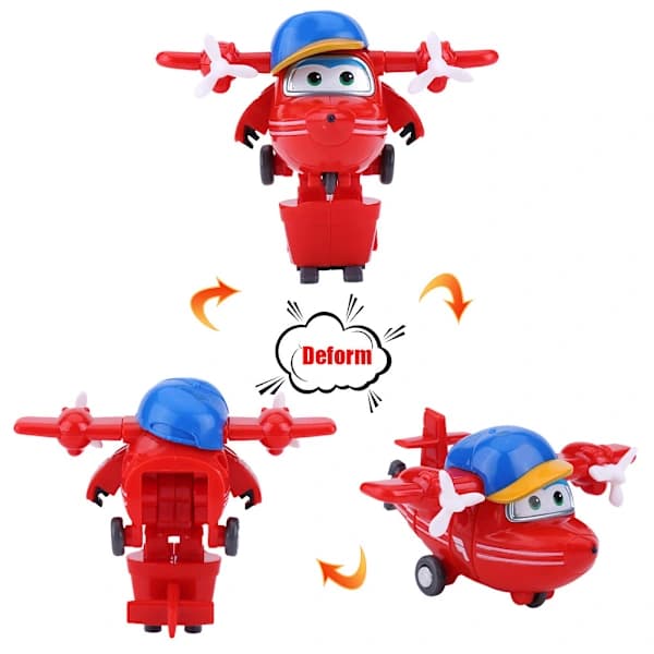 /EA/Miniature Fly Legetøj Animations Action Figur Transformerende Robot Fly Børnelegetøj