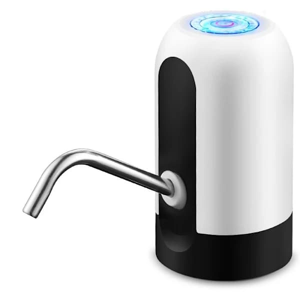 /EA/Elektrisk vattenabsorberare Hushållsvattenpump på flaska Vattendispenser påfyllningsbar vattenpump (vit)