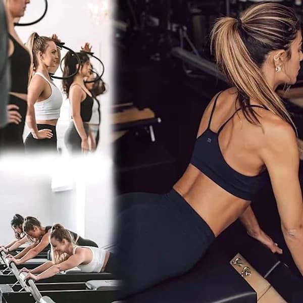 /EA/2 par yogasokker til kvinder med greb, pilatesstrømper, barre-strømper