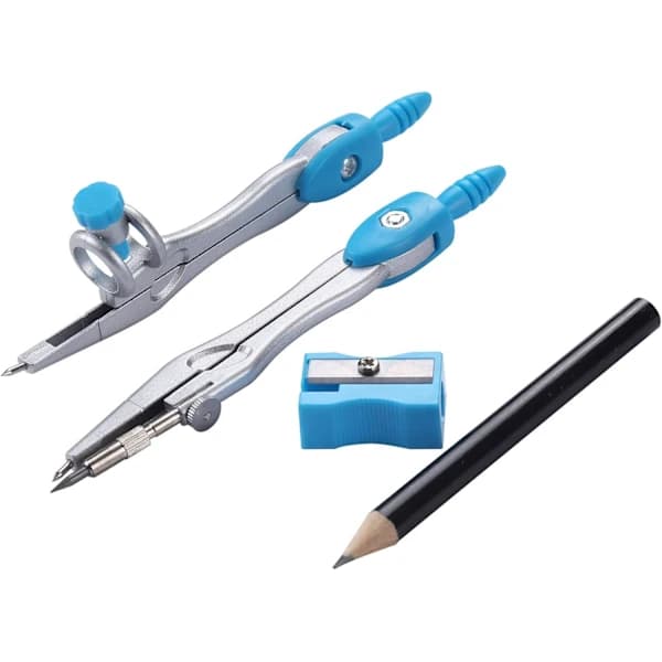 /EA/Matematik Geometri Kit Set 10 Elevmaterial med okrossbar förvaring