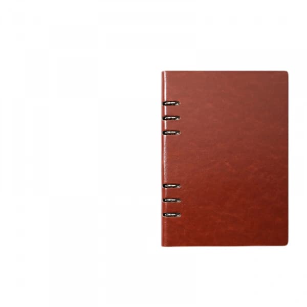 /EA/Business Planner Løsblad Notesbog, A5 PU Læder Hård Co