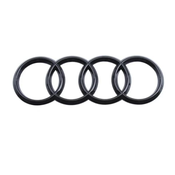 2 Audi lys sort front- og bagmærker ringe A1 A3 A4 A5 273MM 1[mo]