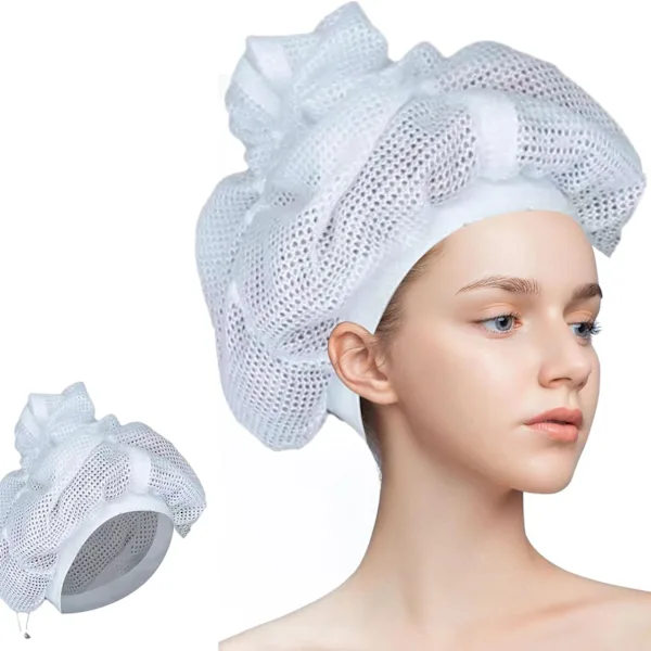 /EA/Net Pop Bonnet til tørring af krøllet hår