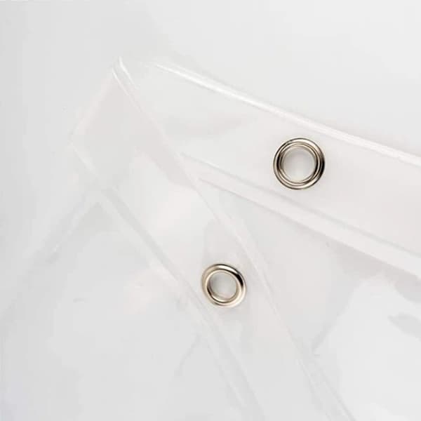 /EA/Vandtæt PEVA Klar Bruseforhængsforing, Badeværelsesresistent mod skimmel