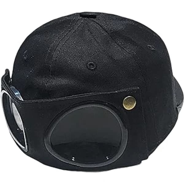 /EA/Pilotlue Mote Briller Peaked Cap Solskjerming