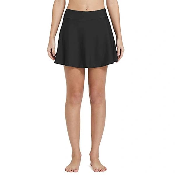 /EA/Bikiniunderdel for kvinner Kort strandskjørt Badebukser L