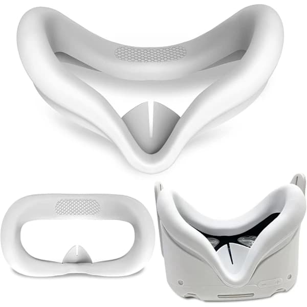 /EA/6 STK. Silikonecover til Oculus Quest 2-controller, hvid